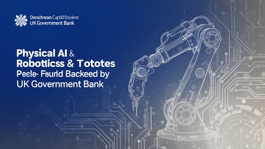 SuperSeed Launches £50M Physical AI Seed Fund III — British Business Bank Backs the UK's Industrial AI Future